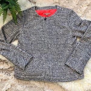 GAP Knit Icon Jacket-Indigo